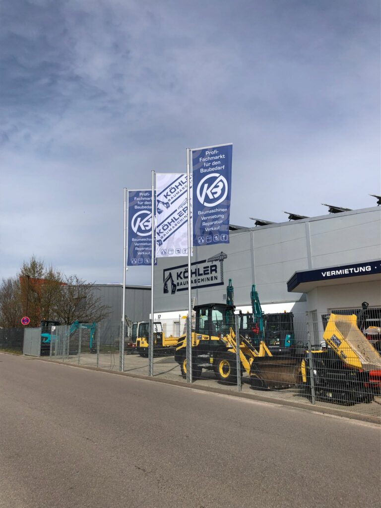 Köhler Baumaschinen, Ihr Fachpartner für Baumaschinen und Kranverleih, sowie Verkauf. Baumaschinen und Geräte Verkauf