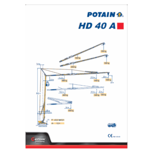 Potain Krane und Kranvermietung bei Köhler Baumaschinen
