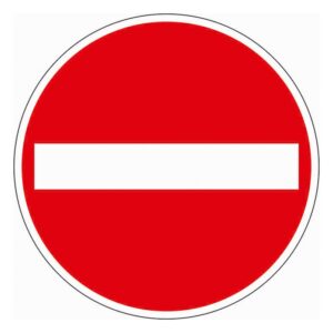 Verkehrsschild, Verkehrszeichen zur Miete bei Köhler Baumaschinen.