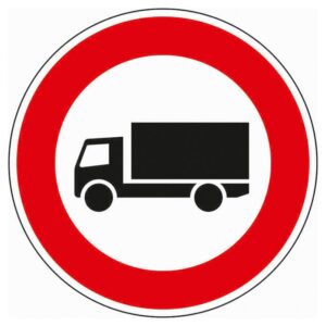 Verkehrsschild, Verkehrszeichen zur Miete bei Köhler Baumaschinen.